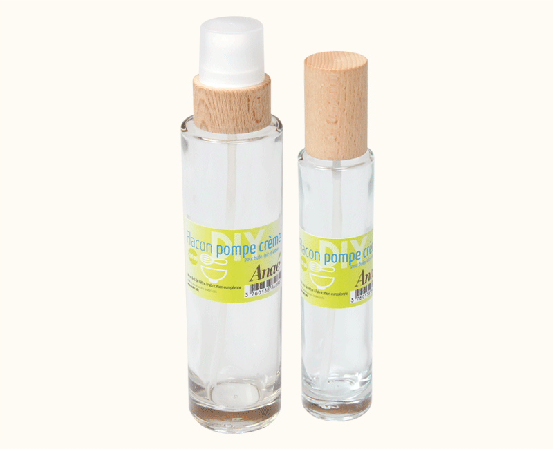 Flacons pompe crème