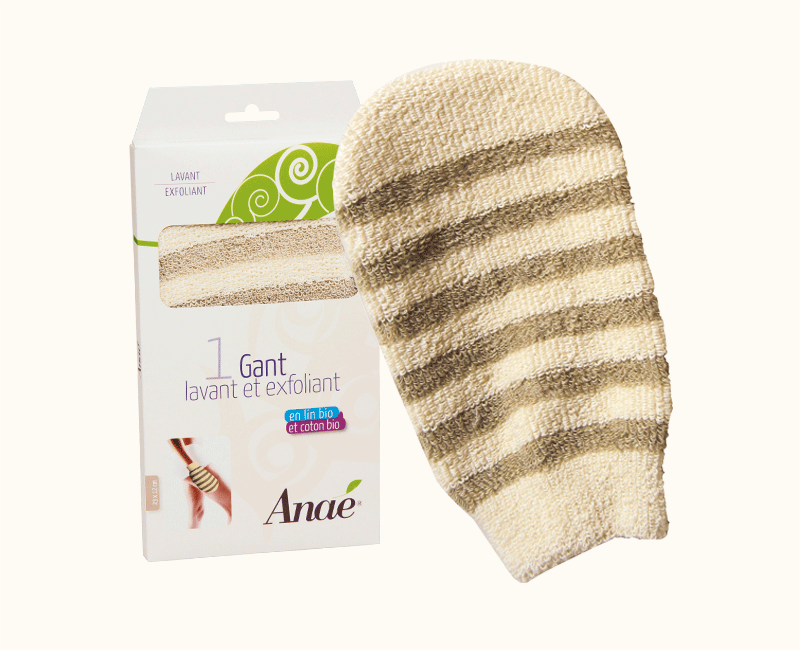 Gant lavant exfoliant