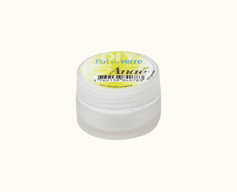 Pots en verre – bouchon plastique