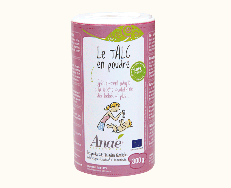 Talc en poudre