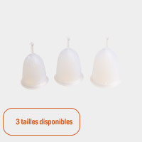 Cups menstruelles 3 tailles