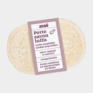 AE080Luffa porte-savon solidaire
